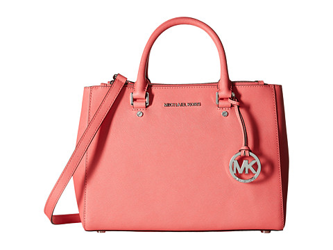 MICHAEL Michael Kors Sutton Medium Satchel女士真皮中号单肩手提包