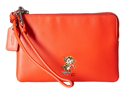 COACH 蔻驰 Gary Baseman 合作款 Corner 女士真皮手拿包