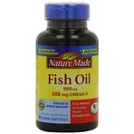 补货了！Nature Made鱼油胶囊含Omega-3, 1000mg, 90粒装