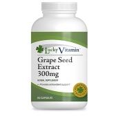 Lucky Vitamin 葡萄籽精华300mg*60粒 $5.99（约41元）