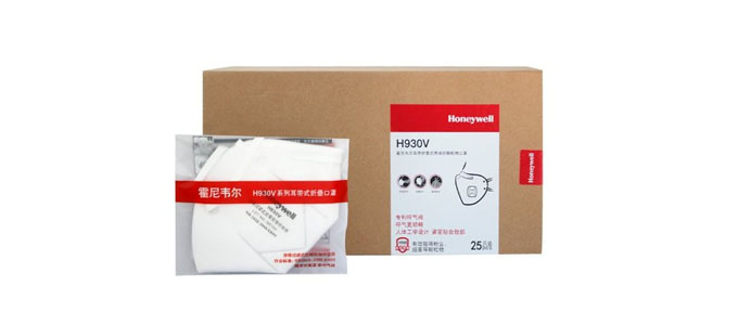 Honeywell霍尼韦尔 KN95 H930V 防PM2.5雾霾口罩 25只装