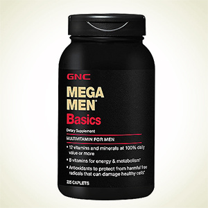 GNC：男士 Mega Men® 复合维生素缓释片 基础款 225粒