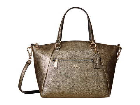 COACH 蔻驰 Metallic Pebbled 女款单肩包