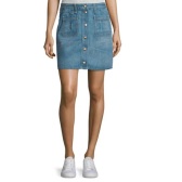 rag & bone/JEAN 时尚纯棉牛仔包臀裙 降至$136（约948元）