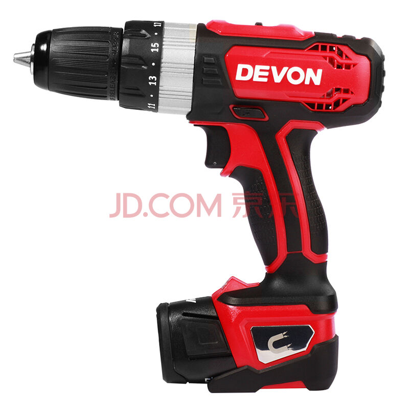 DEVON 大有 5230-Li-12TSI 12V锂电池 充电式 双速三功能冲击钻+凑单品 314.16元（399,3件88折）