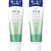 LION 狮王酵素珍珠亮白薄荷牙膏130g*2个 柑橘薄荷味 九折价464日元（约31元）