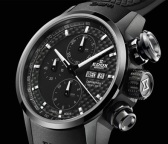 全身酷黑！Edox 依度男士计时机械腕表 $858（约5878元）