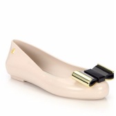 断码好价！Melissa 梅丽莎 女款甜美蝴蝶结芭蕾平底鞋 $31.5（约220元）