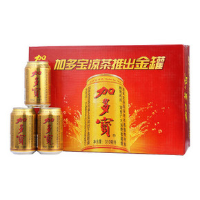 折1.8元/罐！加多宝 植物饮料凉茶 310mL*24罐*2件