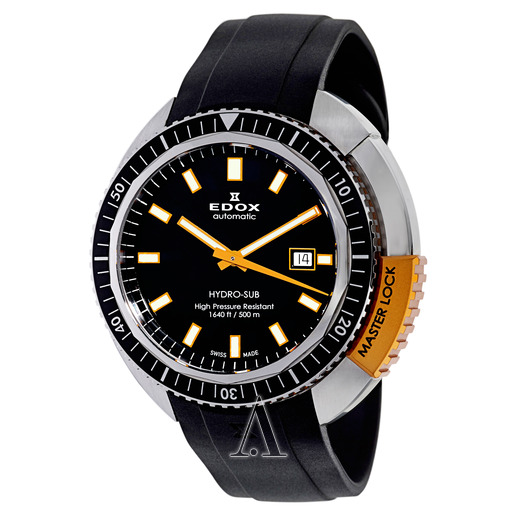 降90刀！EDOX 依度 80301-3NOCA-NIN 男款机械腕表