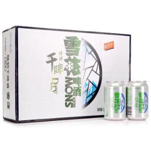 SNOWBEER 雪花 干啤 330ml*24听