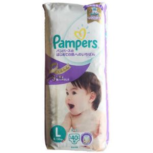 Pampers 帮宝适 特级棉柔系列 紫帮 纸尿裤 L42片