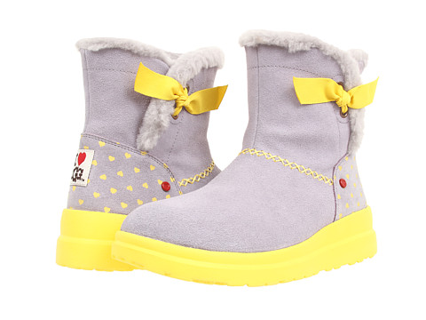 4码！UGG Knotty 系列女士雪地靴 黄灰配色