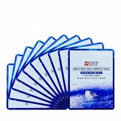 已过期香港莎莎网 SNP 金丝燕窝深层保湿面膜 10片