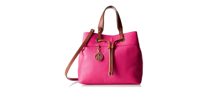 Tommy Hilfiger Corrine Shopper Convertible 真皮手提斜挎包
