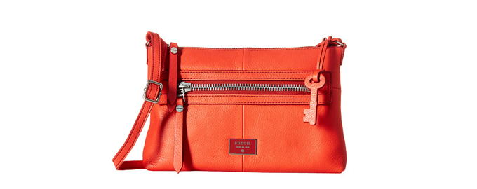 新低价！Fossil Dawson Cross 女款单肩包