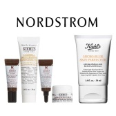 Nordstrom：Kiehl's 科颜氏 满$85送4件+满$125再送1件