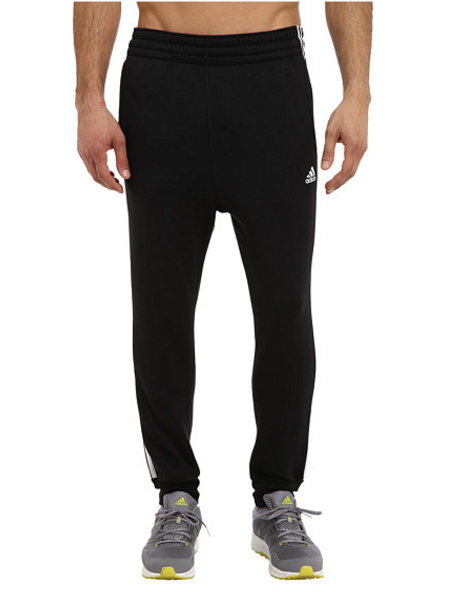 adidas 阿迪达斯 Slim 3-Stripes 男士收脚运动裤