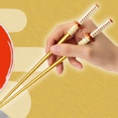 武士之魂冉冉雄起！日本刀箸（附筷架）1539日元（约100元）