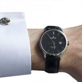 Edox 依度Les Vauberts 致敬系列机械男表 $269（约1886元）