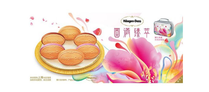 Haagen-Dazs哈根达斯 圆满臻萃 月饼冰淇淋