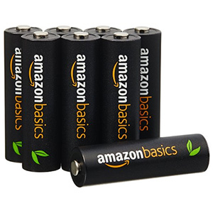 AmazonBasics亚马逊倍思 五号镍氢充电电池2500mAh*8节装