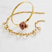 Gilt Groupe：Amrapali 精选时尚镀金晶石项链、手镯等低至4.3折起