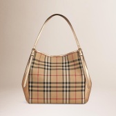 Burberry 巴宝莉经典格纹坎特手袋 $749（约5195元）