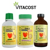 【超级10.5%】Vitacost：ChildLife  童年时光 儿童保健品 低至55折+加倍+付$10运费享顺丰直邮