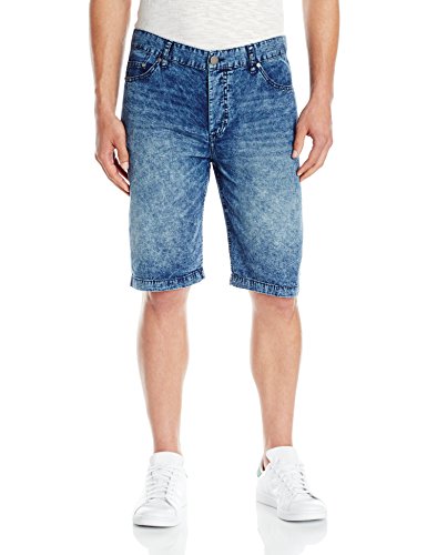 Calvin Klein Jeans Uneven Indigo 男士牛仔短裤
