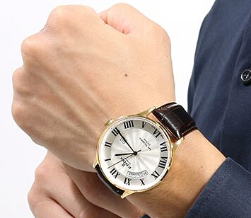 EDOX 依度 Les Vauberts系列 自动机械腕表 83010-37J-AR