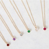 JEWELRY ATELIER OREFICE 日本制18K金诞生石项链 11340日元（约734元）