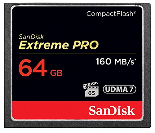 SanDisk 至尊超极速 CF存储卡64GB 160MB/S