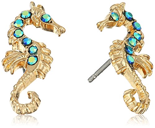 BETSEY JOHNSON 海马耳环
