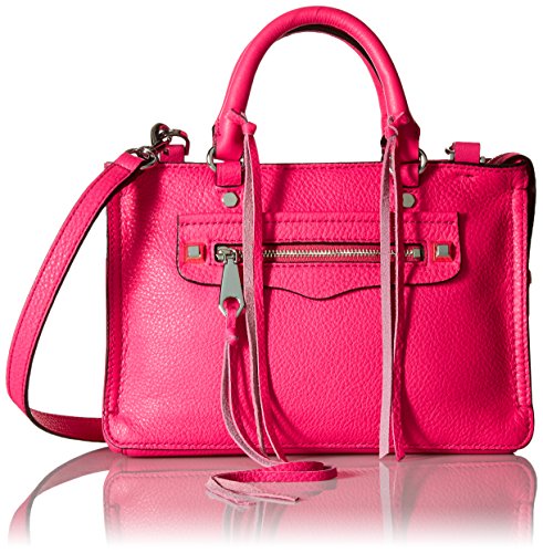 REBECCA MINKOFF Micro Regan 女士真皮斜挎包