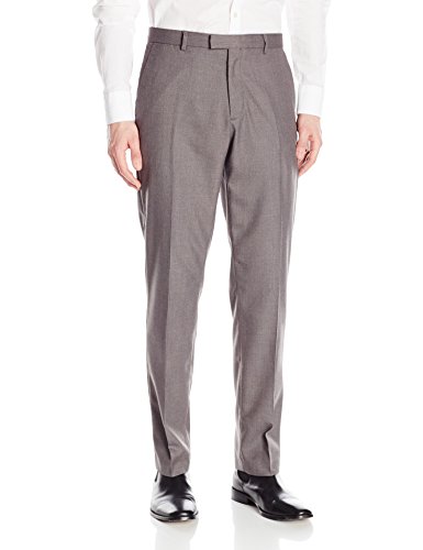 32码！Calvin Klein  Poly V Herringbone 男正装西裤