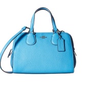 COACH Pebbled Leather Mini Nolita Satchel 蓝色真皮手袋 $164.99（约1156元）