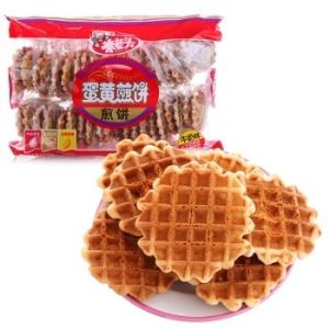 米老头 蛋黄煎饼饼干 牛奶味 300g