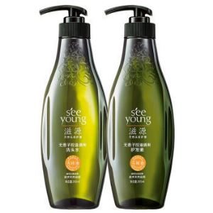 滋源 无患子控油清爽 洗头水 265ml + 护发素 265ml