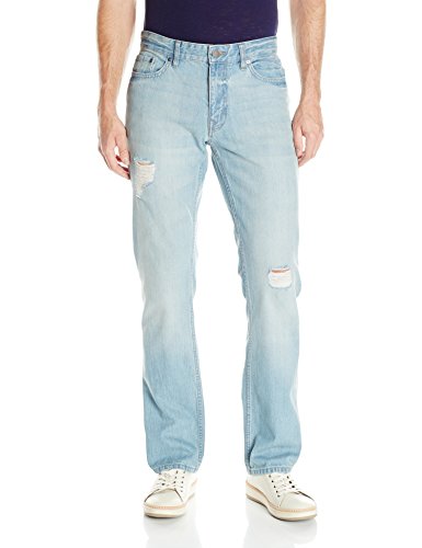 Calvin Klein Jeans 男修身直筒牛仔裤