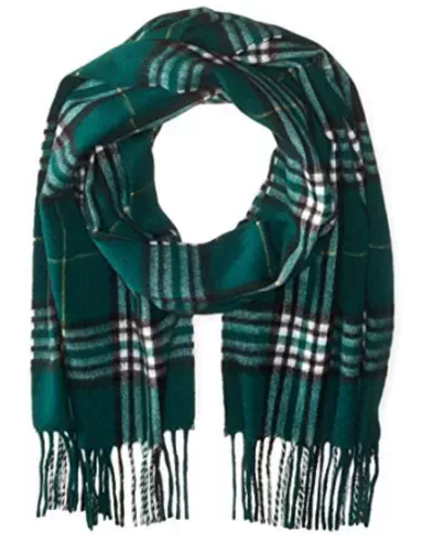 Phenix Cashmere Tartan Plaid 男士羊绒围巾