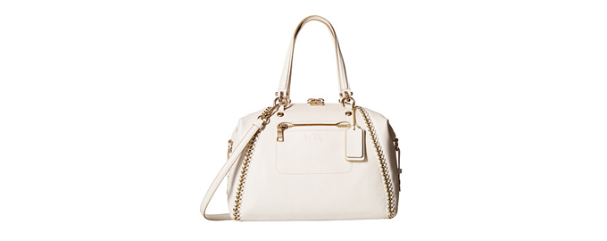 额外九折！COACH Whiplash Leather Prairie 手提斜挎包