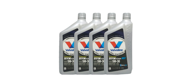 Valvoline胜牌 SYN POWER 星皇全合成机油SN 5W-30 946ml*4