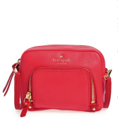 kate spade new york cobble hill mini rosie 红色斜挎小包 $105.86（约737元）