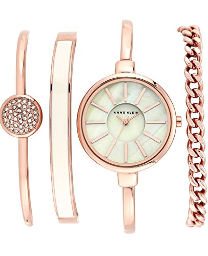 ANNE KLEIN 安妮 克莱恩 AK/1470 女士时装腕表手镯套装