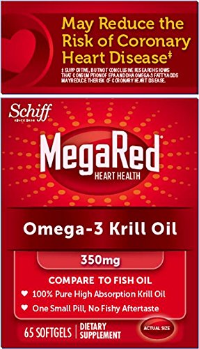 Prime会员！Schiff MegaRed Omega 3 Krill Oil 磷虾油 300mg*60粒