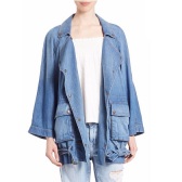 Current/Elliott 女款时尚长袖牛仔夹克 $135.2（约945元）