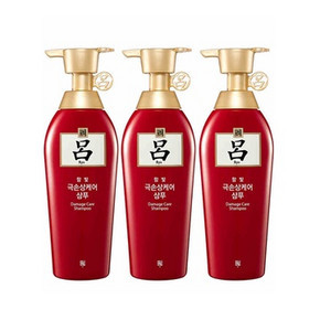 韩国 红吕 染烫修复损伤洗发水 500ml*3瓶