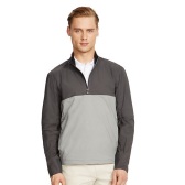 近期好价！Ralph Lauren 拉夫·劳伦 男款简约拼色半拉链夹克 $54.99（约385元）