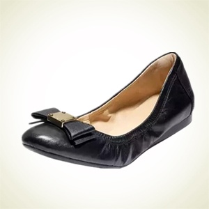 Neiman Marcus US：Cole Haan 女款真皮蝴蝶结芭蕾平底鞋